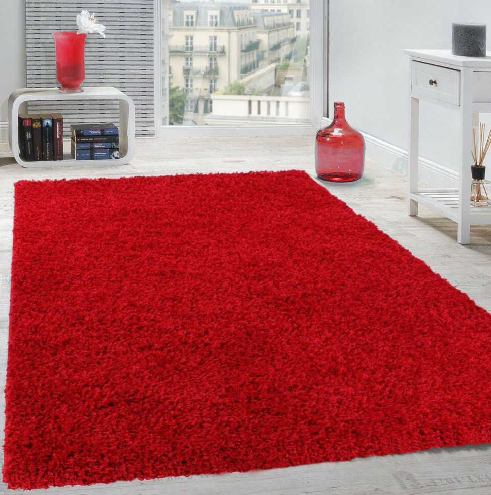 5*8 FLUFFY CARPET (RED)