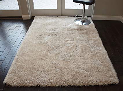 7*8 FLUFFY CARPET(BEIGE)