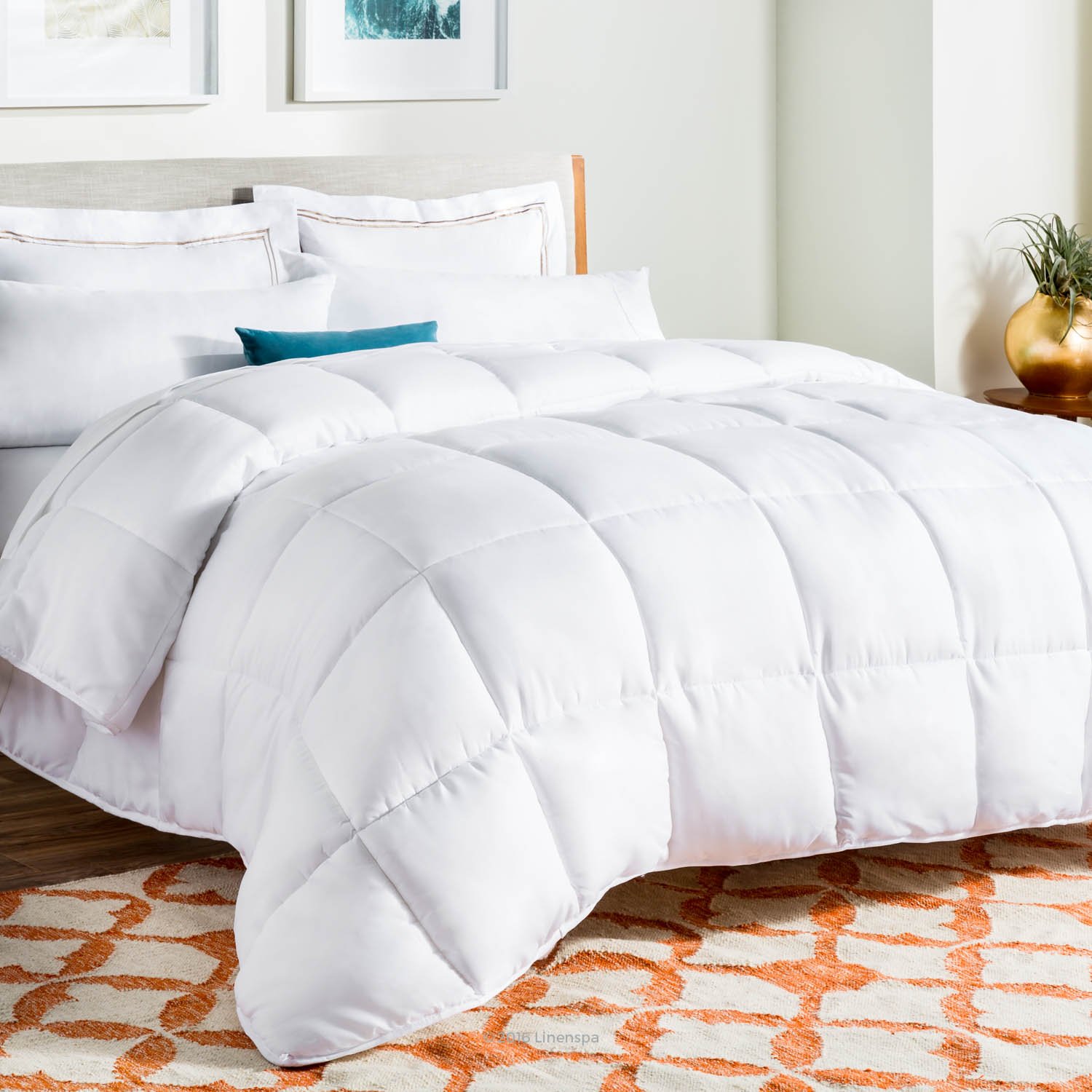 4 PC PURE COTTON DUVET (4*6 white)