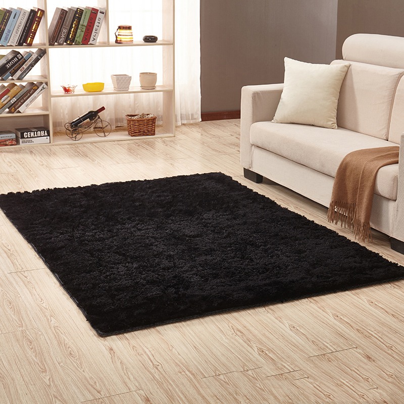 Fluffy Carpets (7x10-Black)