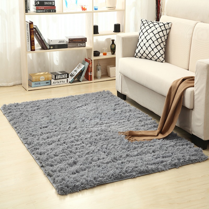 Fluffy Carpets (7x8-Grey)