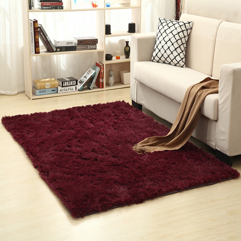 Fluffy Carpets (Bedside-Wine Red)