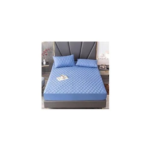 Water Proof Mattress Protector (6x6 Sky Blue)