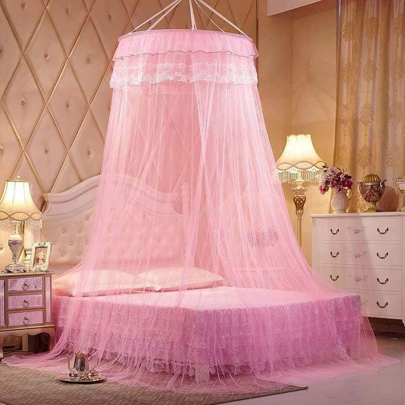  ROUND MOSQUITO NET(PINK)